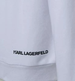Beste Bewertungen von ❤️ KARL LAGERFELD Hoodie 705080/0/521900/10 Baumwolle, Weiß 🎁 -Pullover & Strickjacken Verkäufe 383593 norm4
