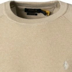 Billig 👍 Polo Ralph Lauren Pullover 710857753/004 Pima Baumwolle, Biscuit meliert, Biscuit 🎁 -Pullover & Strickjacken Verkäufe 383617 norm2