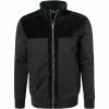 Großhandel 🛒 BOSS Sweatjacke Scavo 50462646/001 Baumwolle, Schwarz 👏