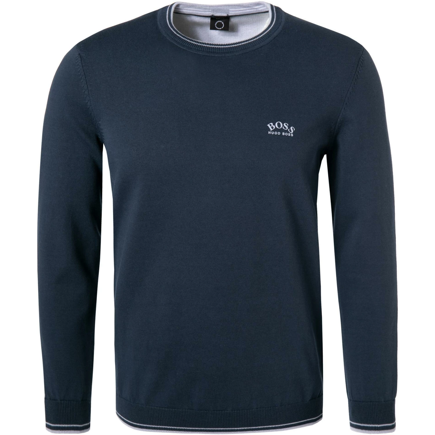 Schlussverkauf 💯 BOSS Pullover Ritom 50463043/410 Baumwolle, Navy 🛒 3 Schlussverkauf 💯 BOSS Pullover Ritom 50463043/410 Baumwolle, Navy 🛒