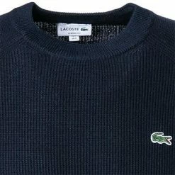 Angebote 🛒 LACOSTE Pullover AH6797/HDE Classic Fit, Wolle, Marineblau, Marine ✔️ -Pullover & Strickjacken Verkäufe 383704 norm2