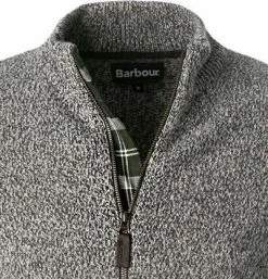 Billig 😀 Barbour Cardigan Five Zip grey MKN1366GY72 Strickjacke, Wolle, Grau meliert 🌟 -Pullover & Strickjacken Verkäufe 383730 norm2