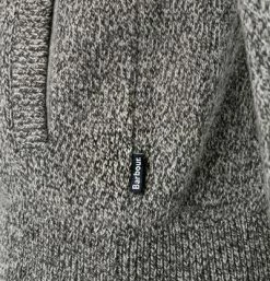 Billig 😀 Barbour Cardigan Five Zip grey MKN1366GY72 Strickjacke, Wolle, Grau meliert 🌟 -Pullover & Strickjacken Verkäufe 383730 norm3