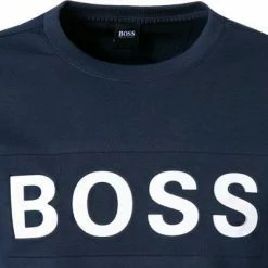 Budget ⭐ BOSS Sweatshirt Salbo 50461623/410 Baumwolle, Navy 🛒 -Pullover & Strickjacken Verkäufe 383749 norm2