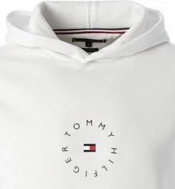 Auslauf 😀 Tommy Hilfiger Hoodie MW0MW22116/YBR Bio Baumwolle, Weiß ✔️ -Pullover & Strickjacken Verkäufe 383931 norm2