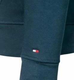 Großhandel 🎁 Tommy Hilfiger Hoodie MW0MW11599/DBM Bio Baumwolle, Petrol 🎁 -Pullover & Strickjacken Verkäufe 383935 norm2