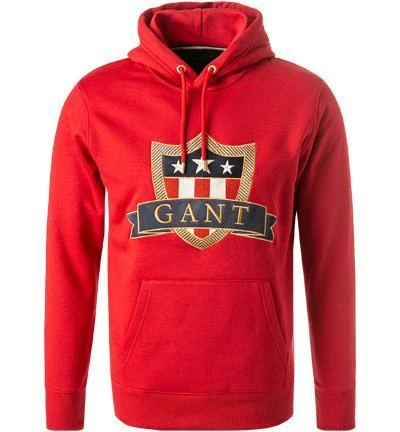 Bestes Angebot 🥰 Gant Hoodie 2007027/630 Baumwolle, Rot 🎉 4 Bestes Angebot 🥰 Gant Hoodie 2007027/630 Baumwolle, Rot 🎉 – Bild 2