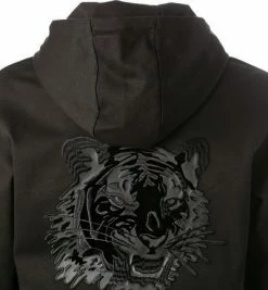 Bester Verkauf ❤️ BOSS Hoodie Seeger 50462943/001 Mercerisierte Baumwolle, Schwarz 👍 -Pullover & Strickjacken Verkäufe 384033 norm4