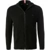 Neu 👏 Tommy Hilfiger Cardigan MW0MW21305/BDS Baumwolle, Schwarz 🛒