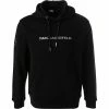 Blitzangebot ⭐ KARL LAGERFELD Hoody 705410/0/521900/910 Hoodie, Baumwolle, Schwarz, Schwarz-silber ✨ -Pullover & Strickjacken Verkäufe 384126 master