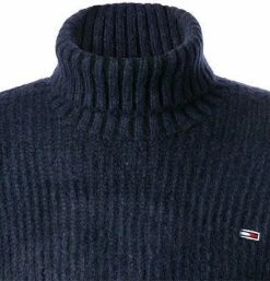 Angebote 👍 TOMMY 👖 JEANS Pullover DM0DM12210/C87 Rollkragenpullover, Mikrofaser, Nachtblau ✔️ -Pullover & Strickjacken Verkäufe 384136 norm2