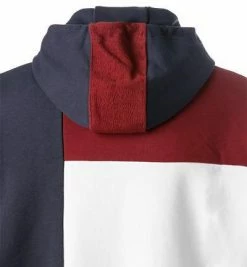 Aktion ❤️ TOMMY 👖 JEANS Hoodie DM0DM12349/C87 Bio Baumwolle, Navy-weiß, Navy-weiß-bordeaux ✨ -Pullover & Strickjacken Verkäufe 384141 norm4