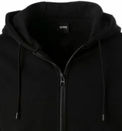 Rabatt 🛒 BOSS Sweatjacke Seeger 50462/001 Baumwolle, Schwarz 😉 -Pullover & Strickjacken Verkäufe 384170 norm2