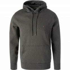 Schlussverkauf ✔️ Tommy Hilfiger Hoodie MW0MW17022/P92 Baumwolle, Graphit 💯