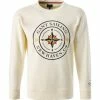 Besorgen ⌛ Gant Sweatshirt 2036013/113 Baumwolle, Ecru 🛒 -Pullover & Strickjacken Verkäufe 384477 master
