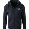 Großhandel ❤️ Peak Performance Sweatjacke G77265/020 Baumwolle, Blau 🛒
