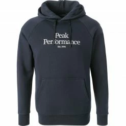 Top 10 ❤️ Peak Performance Hoodie G77278/020 Baumwolle, Blau 🤩