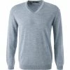 Besorgen ⌛ Maerz V-Pullover 470400/306 Modern Fit, Merinowolle, Blau ⭐ -Pullover & Strickjacken Verkäufe 384890 master