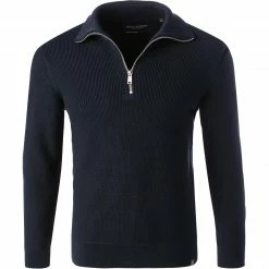 Bestpreis 🤩 Marc O'Polo Troyer 221 5066 60308/898 Bio Baumwolle, Navy 😉