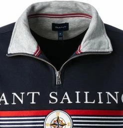 Aktion 😀 Gant Troyer 2038013/433 Baumwolle, Nachtblau 🥰 8 Aktion 😀 Gant Troyer 2038013/433 Baumwolle, Nachtblau 🥰 -Pullover & Strickjacken Verkäufe 385094 norm2