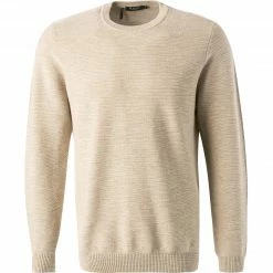 Angebote 🧨 Maerz Pullover 472001/112 Baumwolle-Leinen, Sand meliert, Sand 🔥
