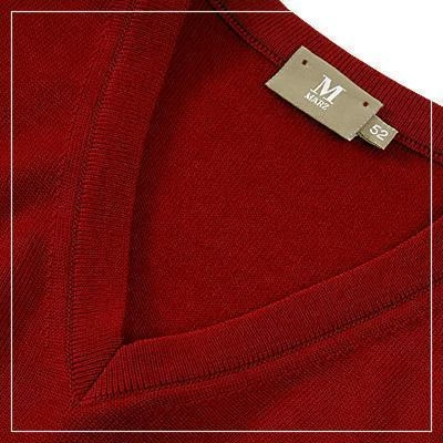 Billig ⭐ Maerz V-Pullover 490400/495 Merinowolle, Bordeaux, Dunkelrot 🛒 3 Billig ⭐ Maerz V-Pullover 490400/495 Merinowolle, Bordeaux, Dunkelrot 🛒