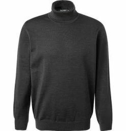 Billig 🔔 Maerz Rollkragen-Pullover 490600/591 Rollkragenpullover, Merinowolle, Anthrazit meliert, Anthrazit 💯 -Pullover & Strickjacken Verkäufe 67345 norm