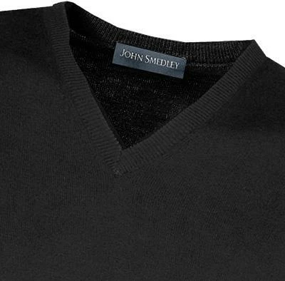 Budget 🌟 John Smedley V-Pullunder Hadfield/black Standard Fit, Merino Extrafine, Schwarz 🛒 5 Budget 🌟 John Smedley V-Pullunder Hadfield/black Standard Fit, Merino Extrafine, Schwarz 🛒 – Bild 3