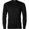 Bestes Angebot 😉 John Smedley RH-Pullover Hatfield/black Easy Fit, Baumwolle, Schwarz ⭐